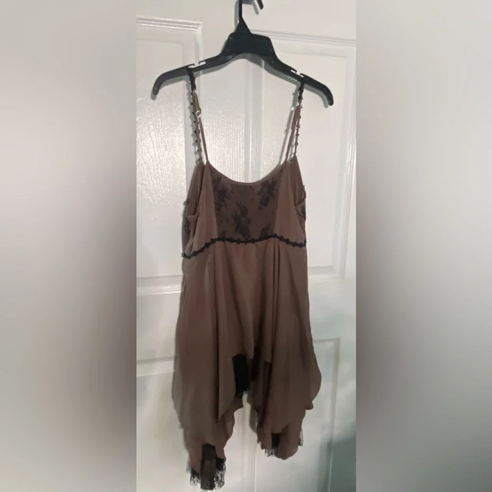 ANGL Brown & Black Tunic Size Medium - Picture 11 of 11